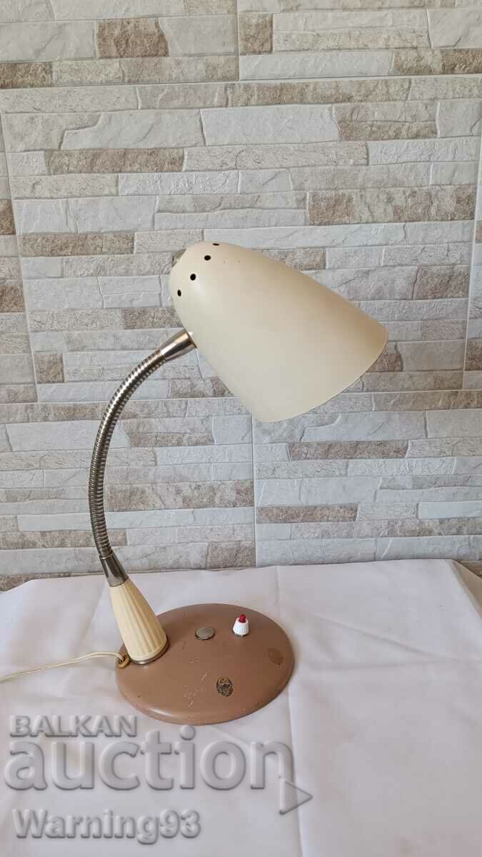Metal Polish desk lamp #30 - table - Antique