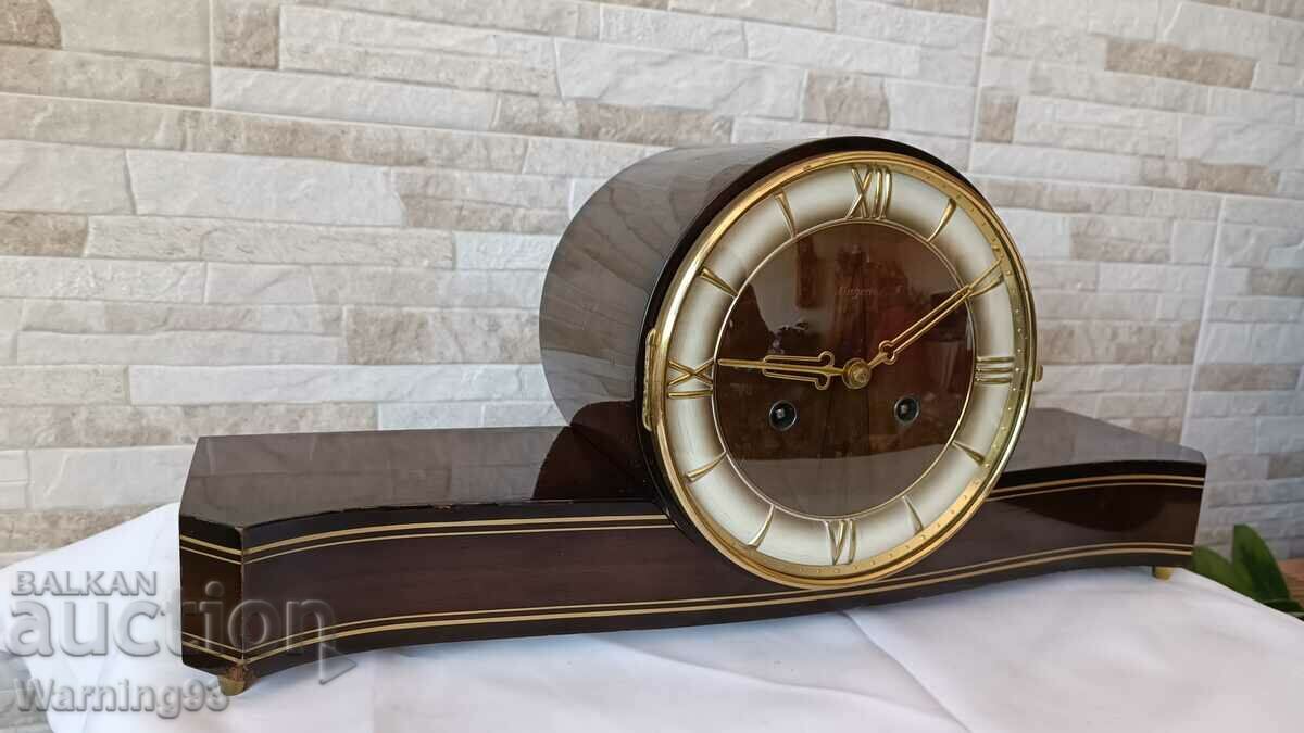 Auction Old mantel clock - Dugena - Germany - Antique - 1960" Auction Old mantel clock - Dugena - Germany - Antique - 1960"