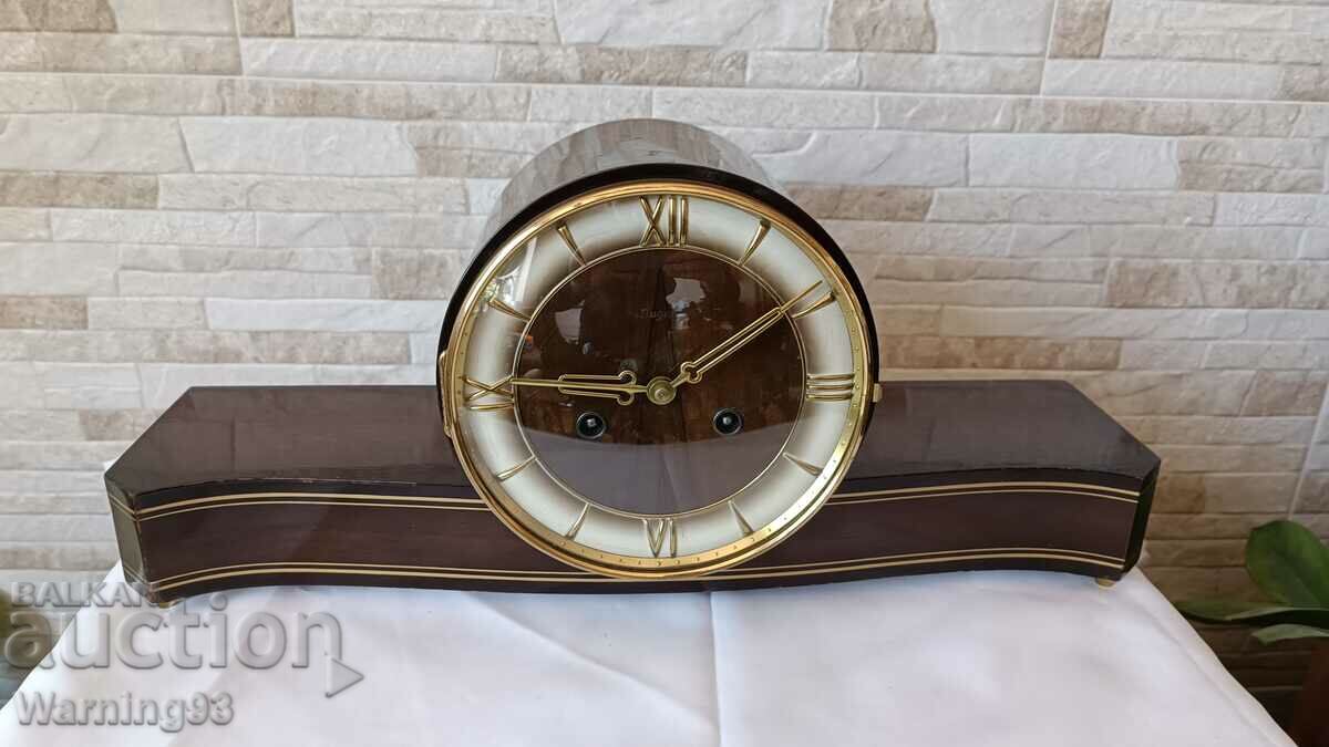 Ceas vechi de cămin - Dugena - Fabricat în Elveția - Antic - 1960"