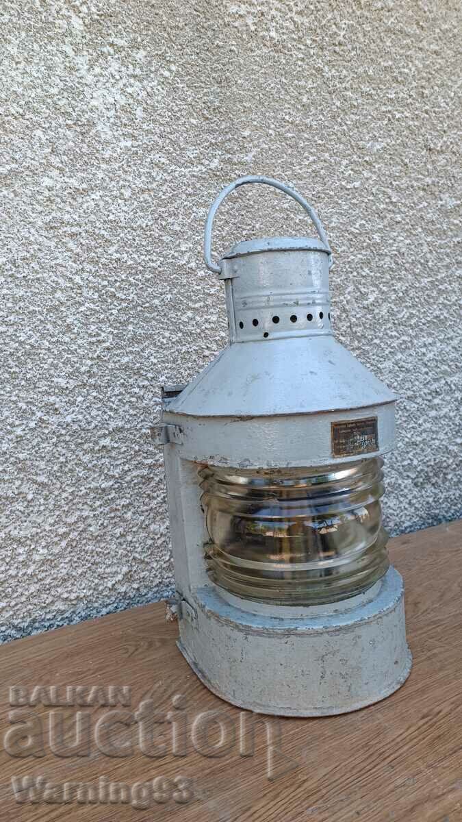 Аукцион Голям стар нафтов корабен фенер - Made in Poland- 1960 год.
