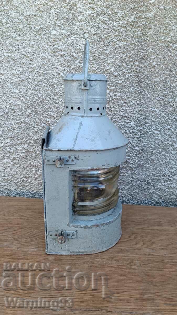 Large old oil ship lantern - Made in Poland - 1960 - 6
