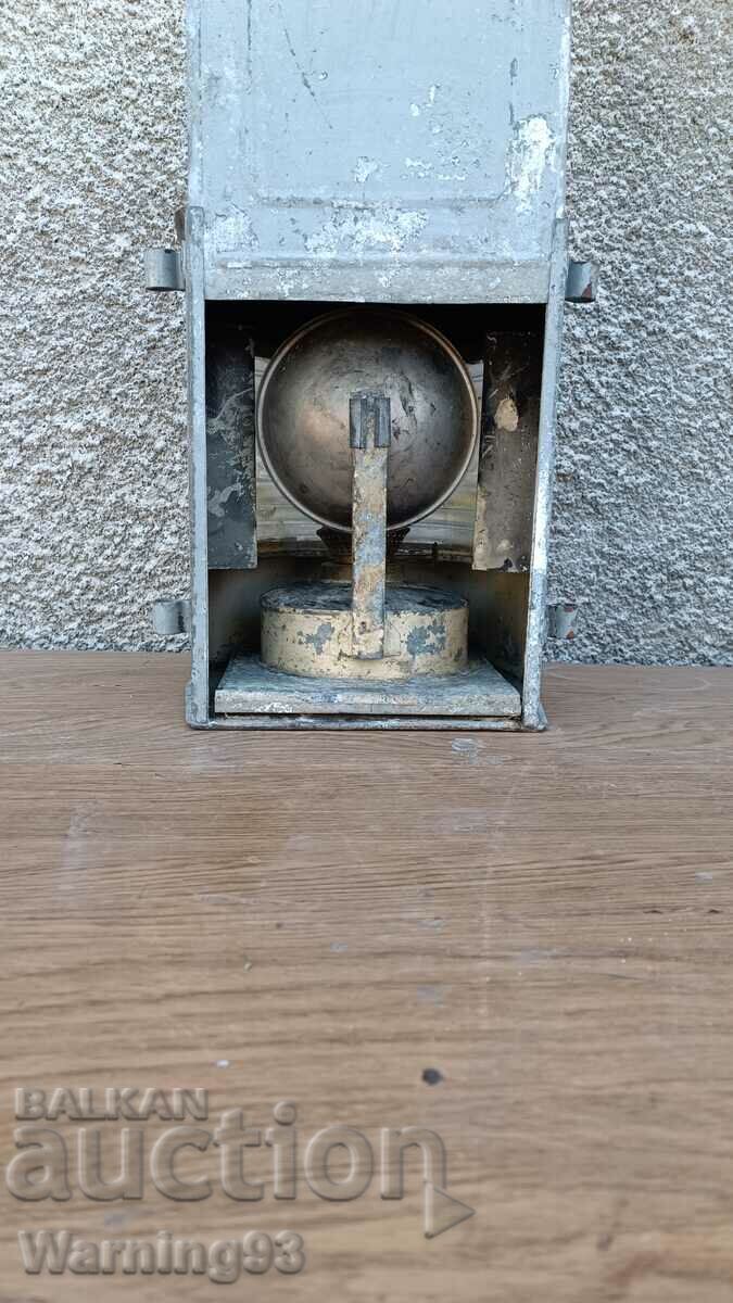 Large old oil ship lantern - Made in Poland - 1960 - 7
