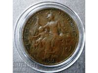 Franța 5 centimes 1913