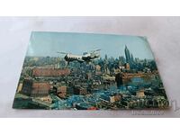 New York City Mid Town 1960 postcard