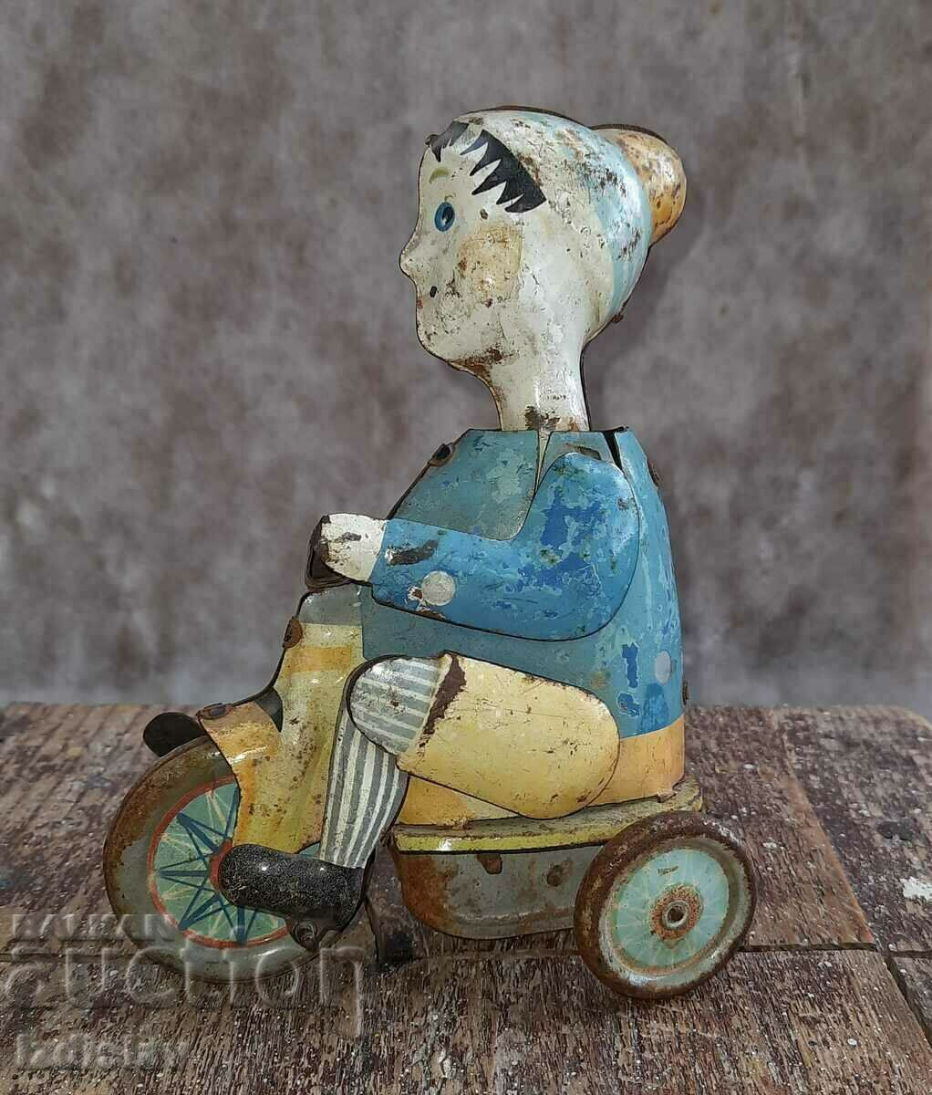 Collectible German mechanical toy from the 1930s with price 120.00 BGN | € 61.36 Collectible German mechanical toy from the 1930s with price 120.00 BGN | € 61.36