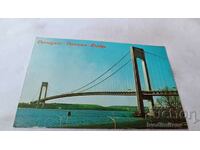 Пощенска картичка New York City Verrazano-Narrows Bridge
