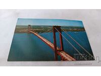 Carte poștală din New York City Verrazano-Narrows Bridge