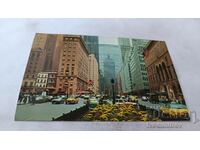 Καρτ ποστάλ New York City Park Avenue που κοιτάζει νότια