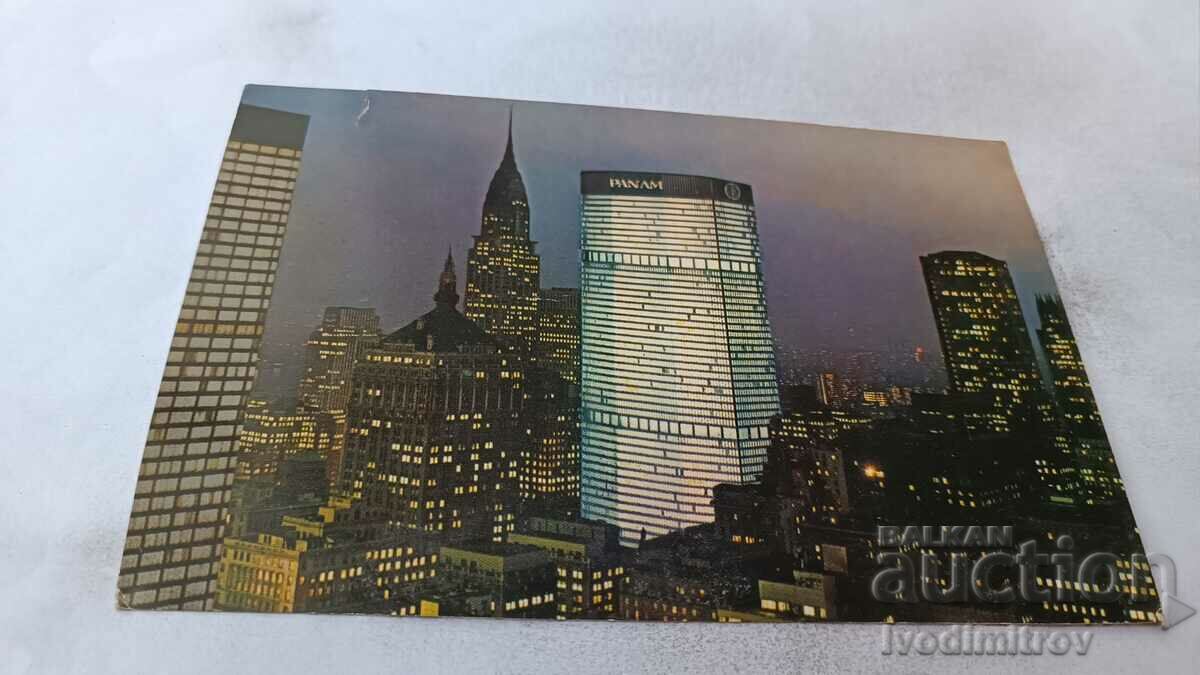 Пощенска картичка New York City PAN AM Building