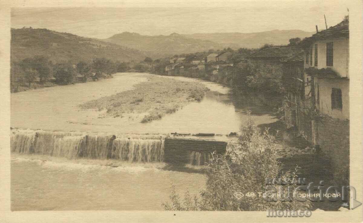 Old postcard - Troyan, Upper Region