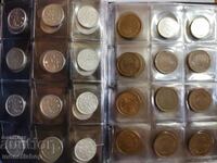 A large collection of Japanese coins