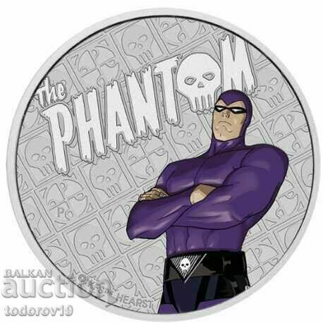 Silver 1 oz The Phantom 2022 /colored/