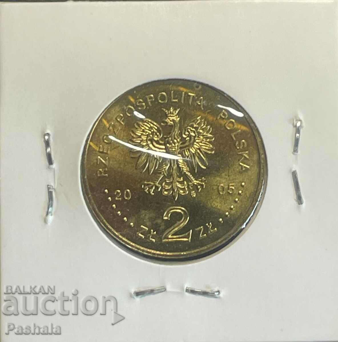 Poland 2 zlotys 2005 with price 4.00 BGN | € 2.05 Poland 2 zlotys 2005 with price 4.00 BGN | € 2.05