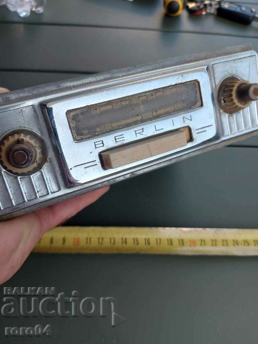 RADIO - AUTO - BERLIN - BERLIN - 6