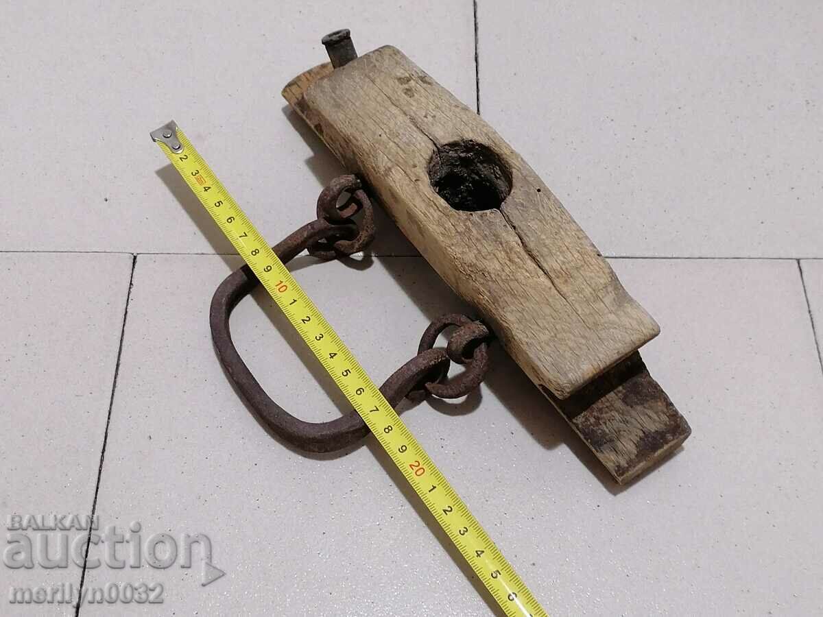 Part of buckel, baklitsa, barrel, wooden, wrought iron - 5 Part of buckel, baklitsa, barrel, wooden, wrought iron - 5