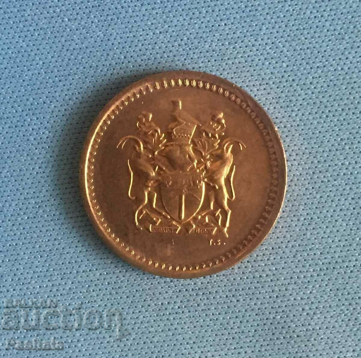 Rhodesia 1 cent 1977 with price 5.00 BGN | € 2.56 Rhodesia 1 cent 1977 with price 5.00 BGN | € 2.56