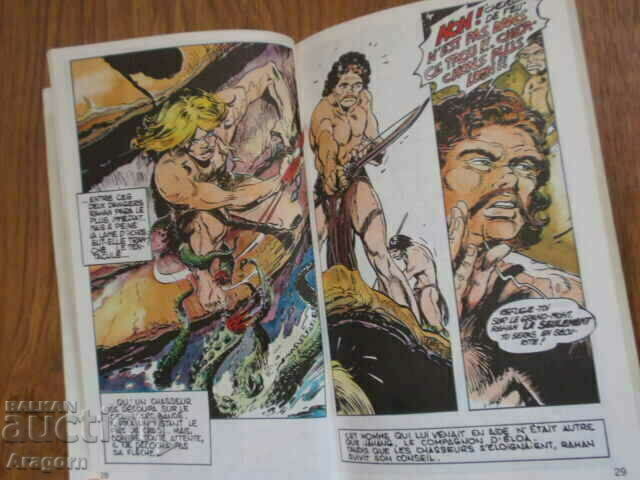 rare 1988 "Rahan" paperback, 127 pages, Rahan - 7 rare 1988 "Rahan" paperback, 127 pages, Rahan - 7