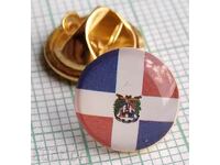 13373 Значка - флаг знаме Доминиканска република