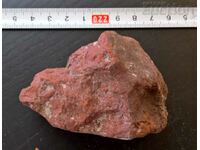Specimen natural de mineral jasp roșu