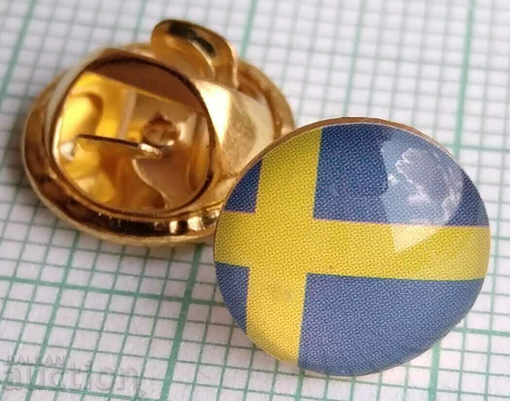 13381 Badge - flag flag Sweden