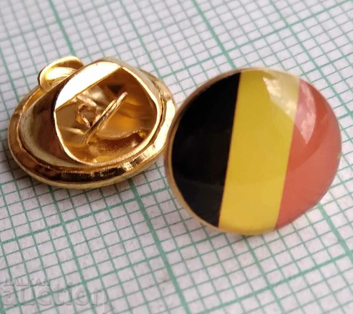 13385 Badge - flag flag Belgium