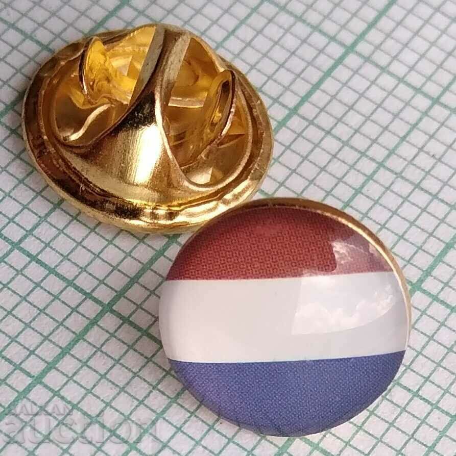 13387 Badge - flag flag Netherlands
