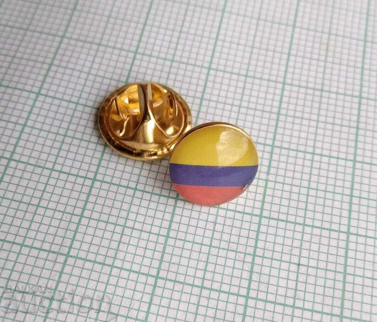 13389 Значка - флаг знаме Колумбия с цена 1.00 лв. | € 0.51 13389 Значка - флаг знаме Колумбия с цена 1.00 лв. | € 0.51