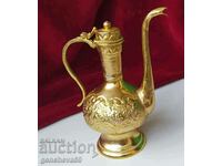 Engraved bronze kettle, jug - 180g