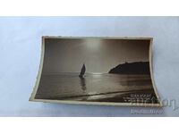 Carte poștală Varna Moonlight Gr. Paștele 1936
