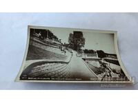 Καρτ ποστάλ Βάρνα Οι σκάλες για τα νέα θαλάσσια λουτρά 1940