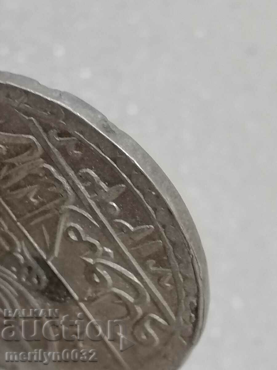 Auction Ottoman silver coin 31g 465/1000 1203 year 2 gold YUZLUK Auction Ottoman silver coin 31g 465/1000 1203 year 2 gold YUZLUK
