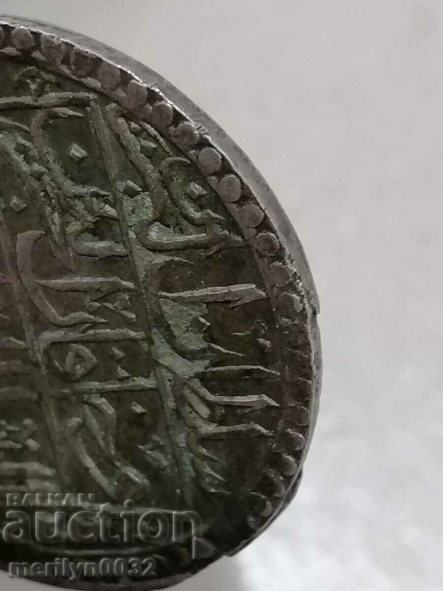 Auction Ottoman silver coin 31g 465/1000 1203 year 2 gold YUZLUK Auction Ottoman silver coin 31g 465/1000 1203 year 2 gold YUZLUK