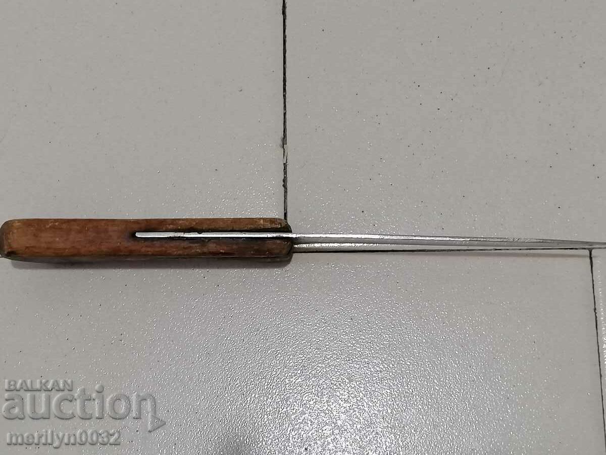 Old kitchen knife Bukovets blade with stamp - 7 Old kitchen knife Bukovets blade with stamp - 7