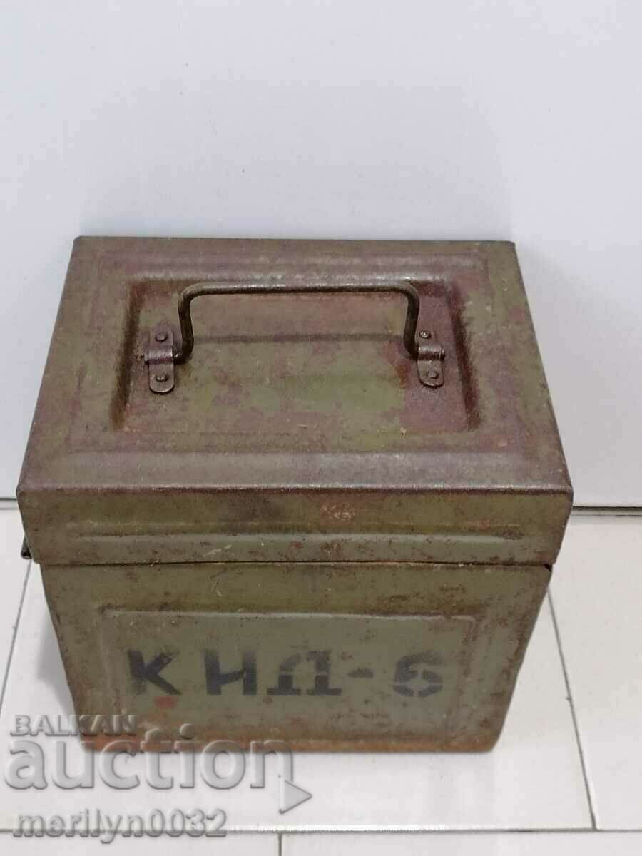 Μεταλλικό κουτί στρατού KID-6 χημικό κουτί BNA - 7