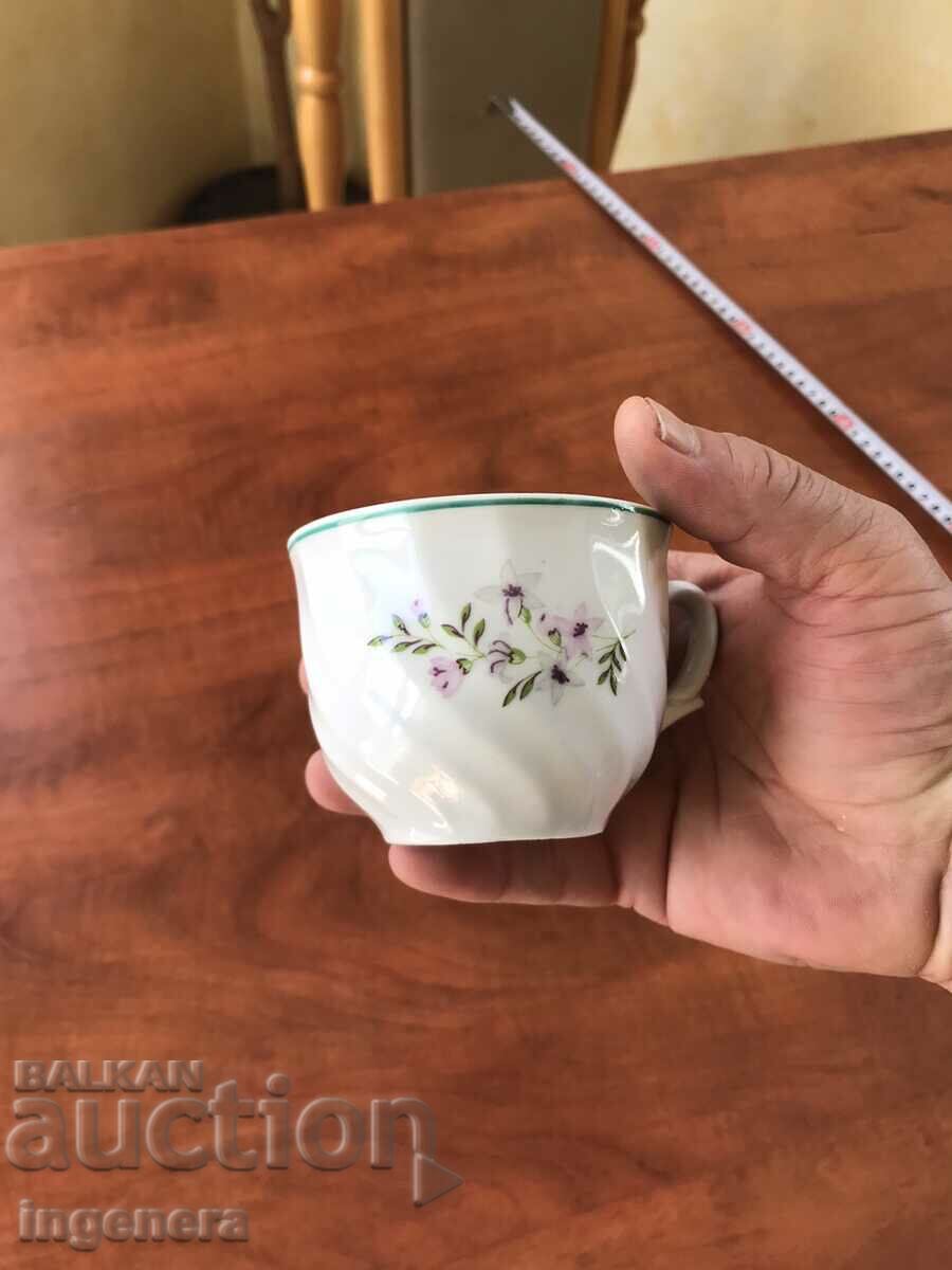 PORCELAIN COFFEE TEA GLASSES BULGARIA-3 PCS with price 11.00 BGN | € 5.62 PORCELAIN COFFEE TEA GLASSES BULGARIA-3 PCS with price 11.00 BGN | € 5.62