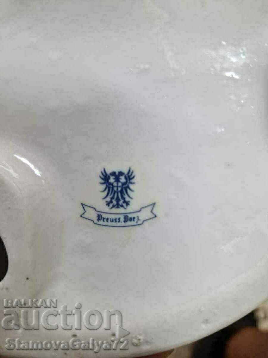 Figurină antică din porțelan german Preuss - 7