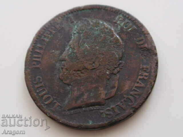 rare coin French colonies 5 centimes 1844 French colonies with price 19.99 BGN | € 10.22