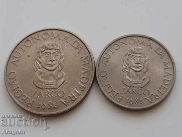 rare set of Madeira 1981 coins; Madeira with price 39.99 BGN | € 20.45 rare set of Madeira 1981 coins; Madeira with price 39.99 BGN | € 20.45