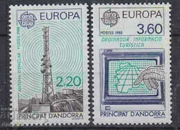 Френска Андора 1988 Eвропа CEПT (**) чиста, неклеймована