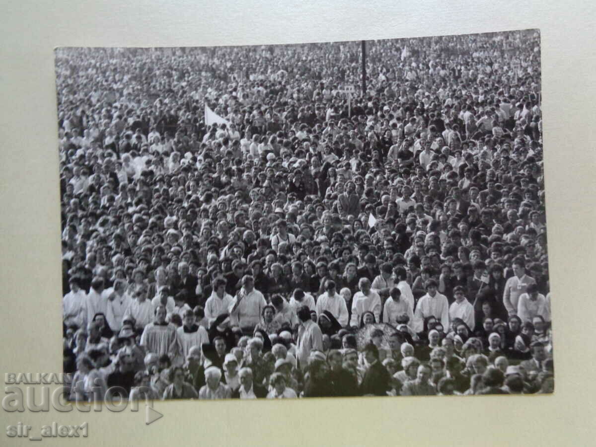 Old photo - The Pope in Krakow