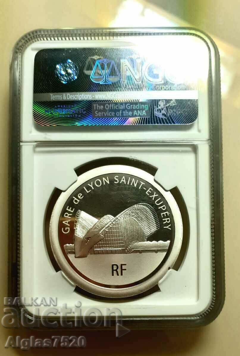 20 euros / silver 0.900/France MS 69- circulation 1000 pcs. - 6 20 euros / silver 0.900/France MS 69- circulation 1000 pcs. - 6