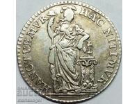 1/4 Gulden 1759 Țările de Jos Argint