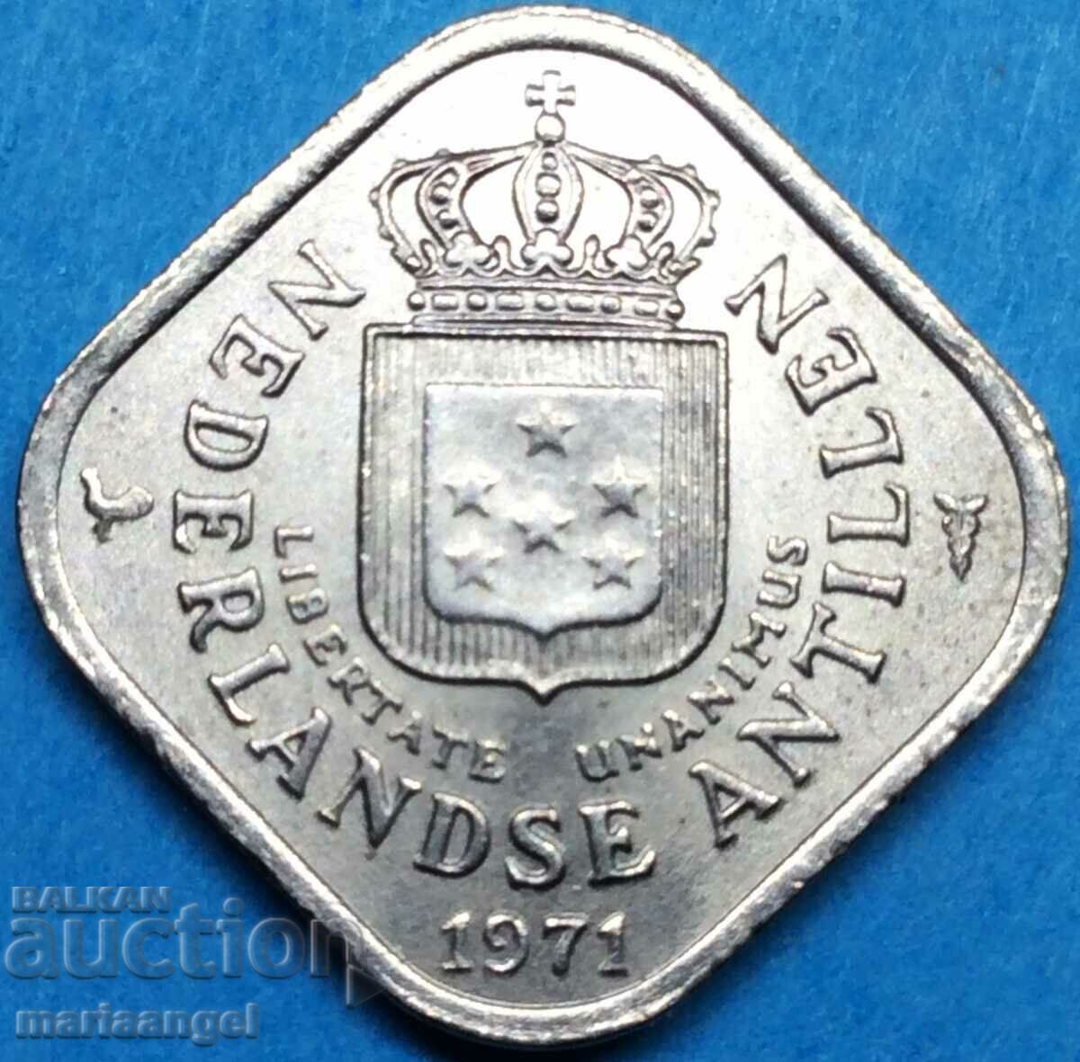 5 цента 1971 Нидерлански Антили
