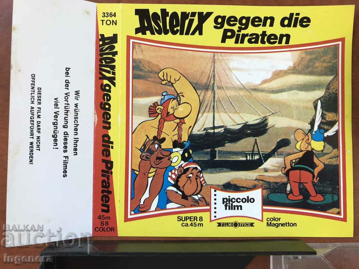 Licitație BANDA FILM 8mm, ROLA DE BANDA FILM-ASTERIX-GERMANA