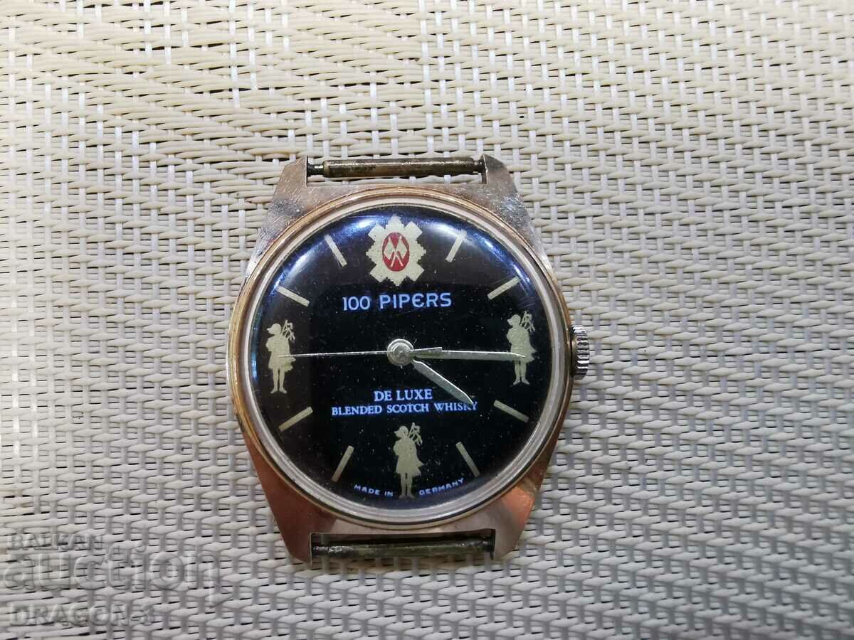 GOLD PLATED 100 PIPER DE LUXE