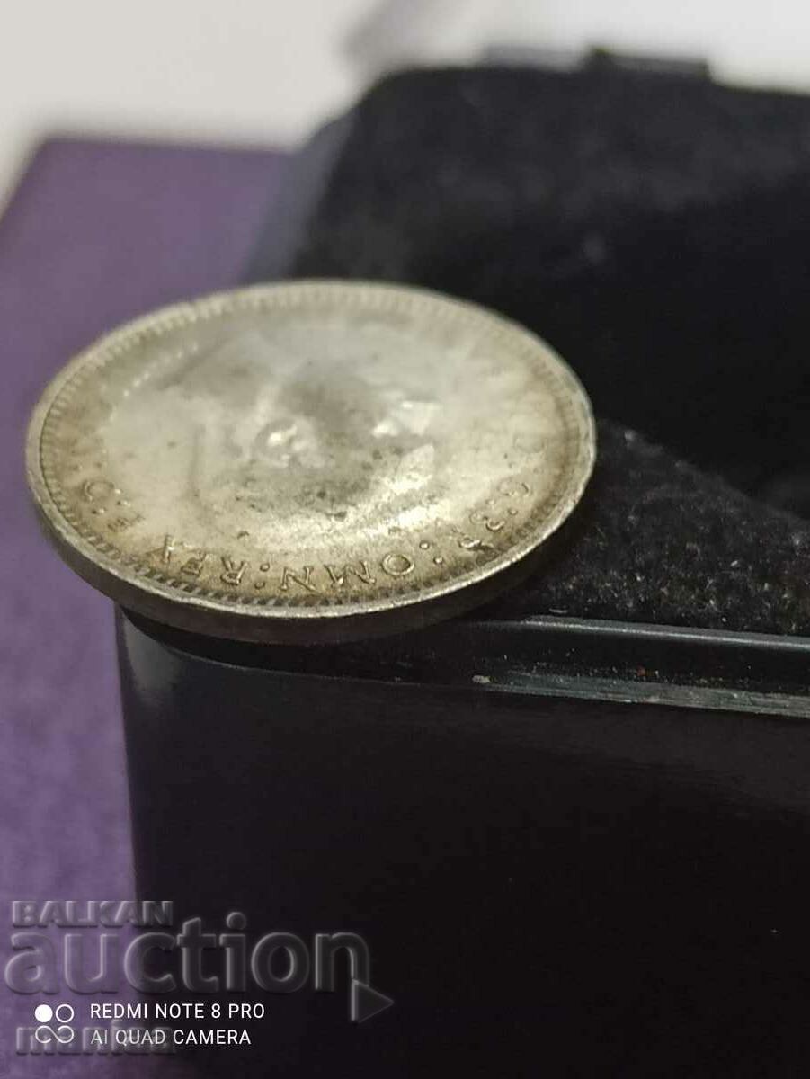 Delivery of 3 pence Australia 1948 silver Delivery of 3 pence Australia 1948 silver