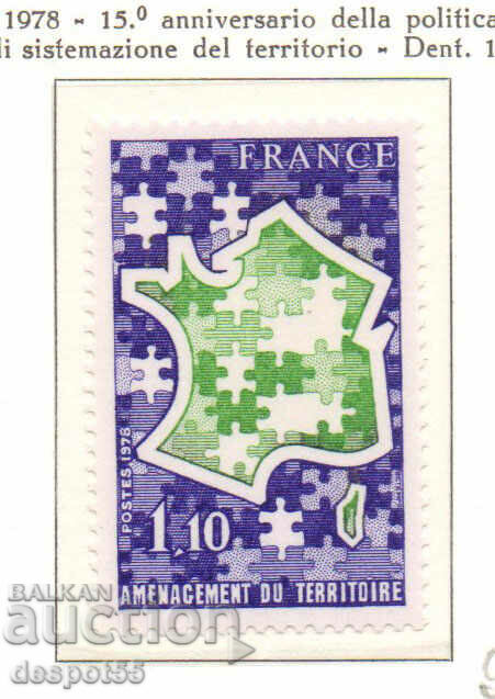 1978. Франция. 15 год. на съветите за регионално планиране.