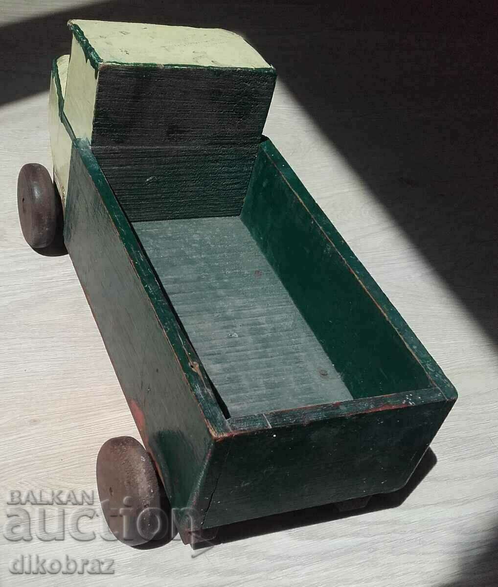 Old wooden toy truck - 1930s with price 94.60 BGN | € 48.37 Old wooden toy truck - 1930s with price 94.60 BGN | € 48.37