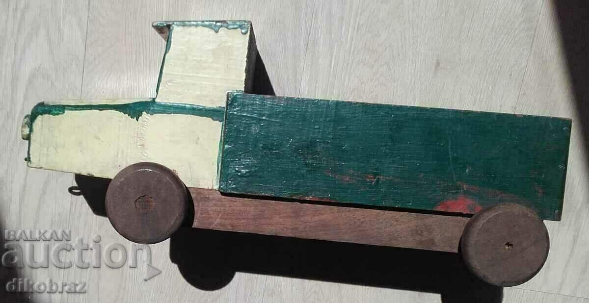 Old wooden toy truck - 1930s - 5 Old wooden toy truck - 1930s - 5