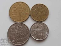 Κέρματα παρτίδας Μονακό 1962-1975